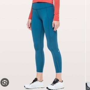 Lululemon blue/teal leggings✨